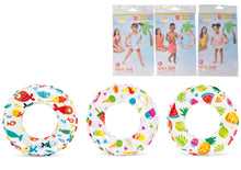 20" Intex Print Swim Ring Age 3-6