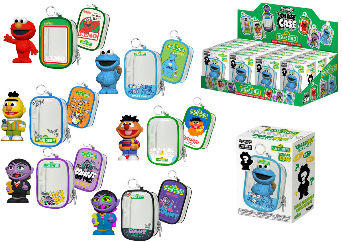 Rokimoto Chase Case Sesame Street Blind Box