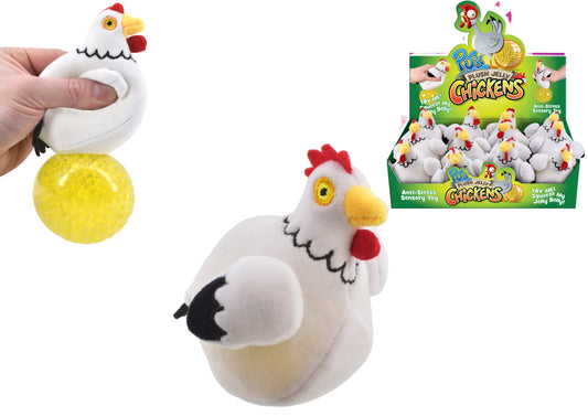 CHICKEN JELLY SQUEEZER PLUSH