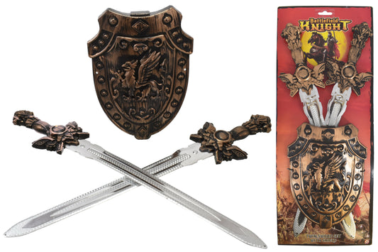 Twin sword set & Shield