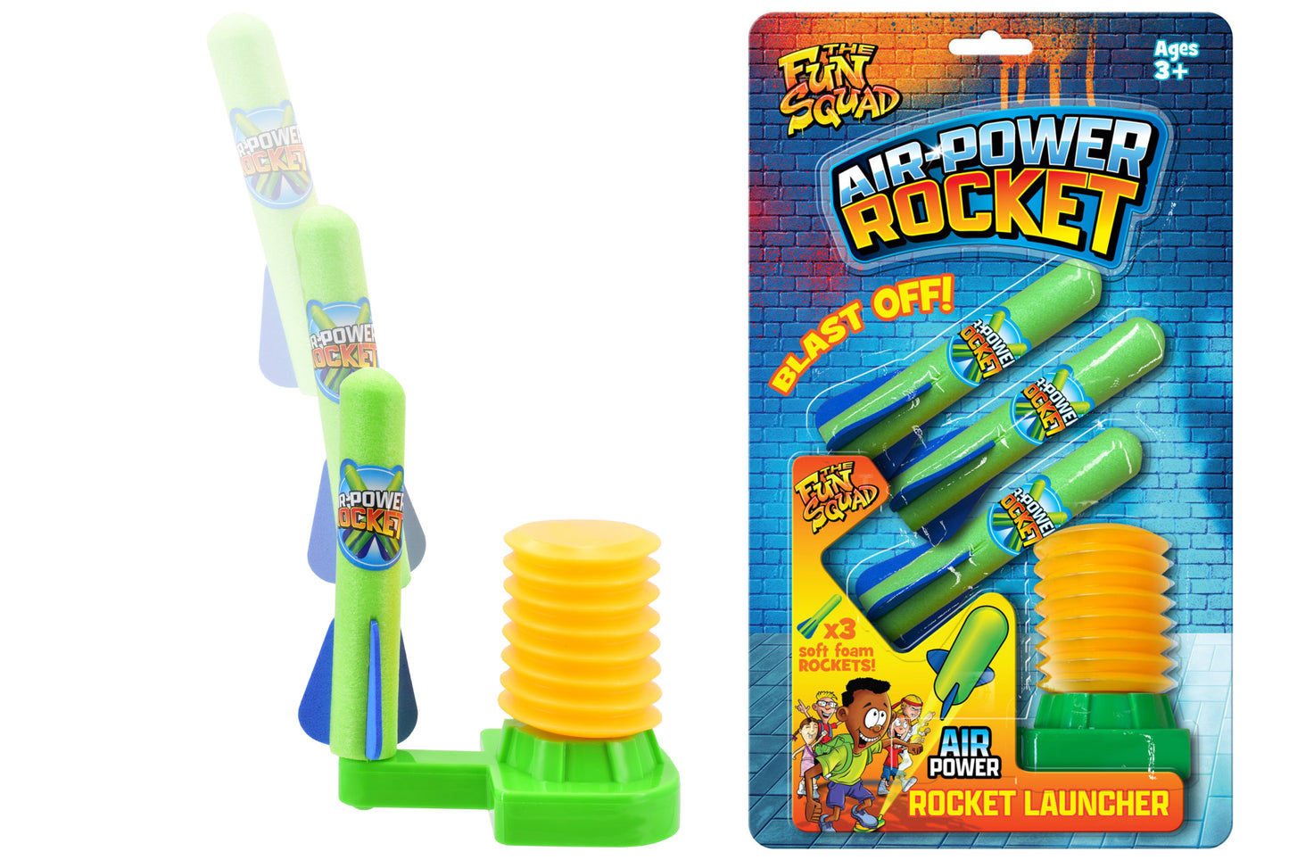 Storm stomp rocket