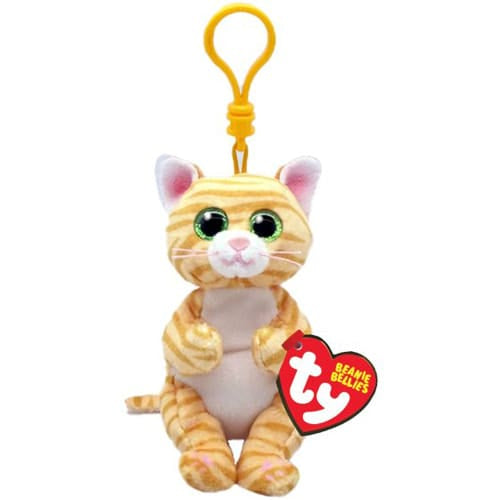 TY Mango Cat Bellies KeyClip
