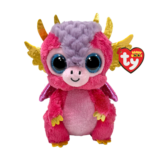 TY Mia Dragon Beanie Boo Regular