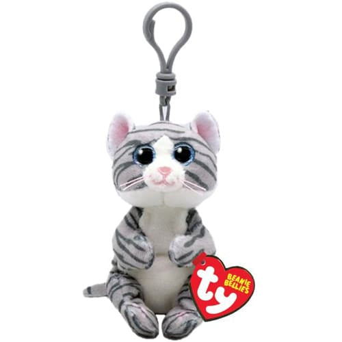 TY Mitzi Cat Bellies KeyClip