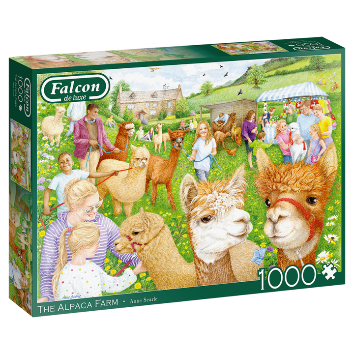 The Alpaca Farm 1000 Piece Jigsaw Puzzle