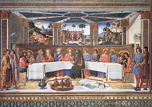 Leonardo - The Last Supper ; Clementoni; 1000 Pieces (one missing