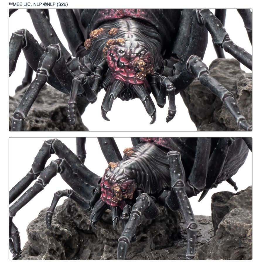 Warhammer The Lord Of The Rings The Path of Cirith Ungol Shelob & Gollum