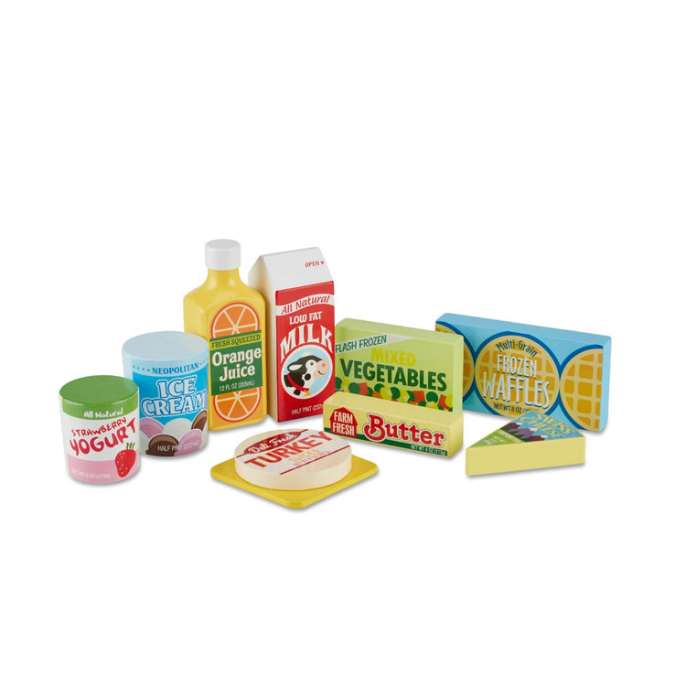 Melissa & Doug Wooden Fridge Food