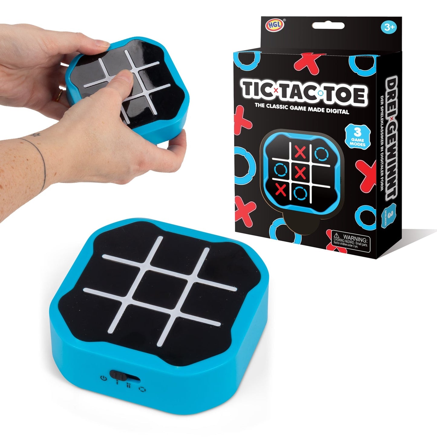 Tic Tac Toe Game Blue