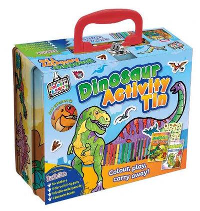 Tin Activity Case Dinosaur