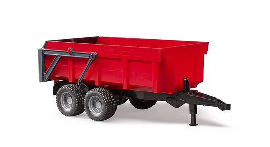 Bruder Red Tipping Trailer with Automatic Tailgate