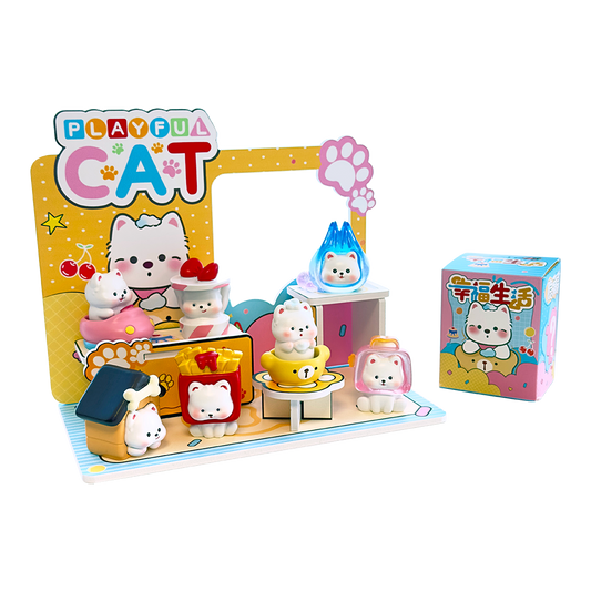 Tomi Playful Cat Figurine