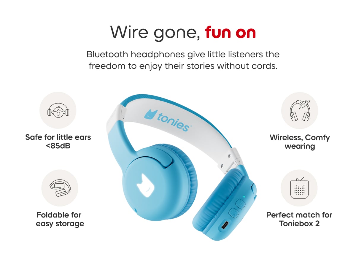 Tonies Headphones Blue Bluetooth