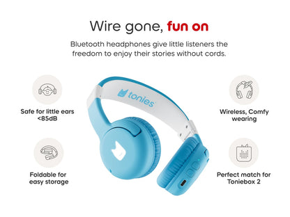 Tonies Headphones Blue Bluetooth