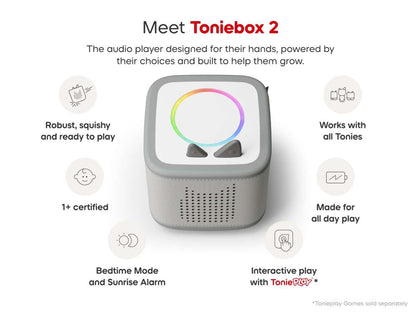 Tonies Toniebox 2 Moon Grey