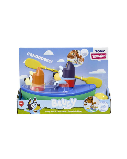 Bluey Paddling Canoe
