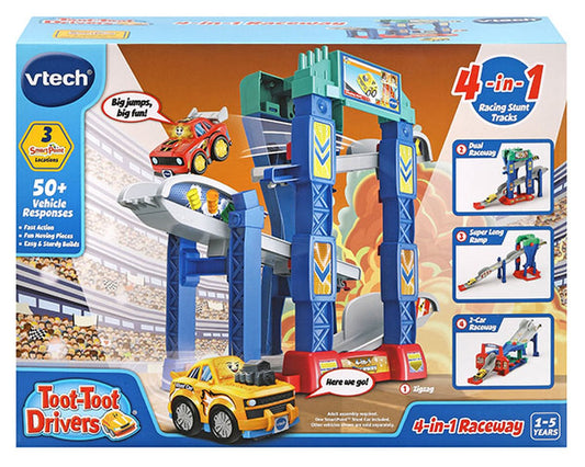Toot Toot Drivers 4 in 1 Raceway