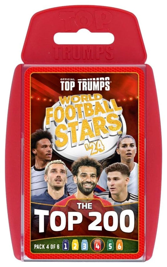 Top Trump World Football Stars Top 200 Pack 4