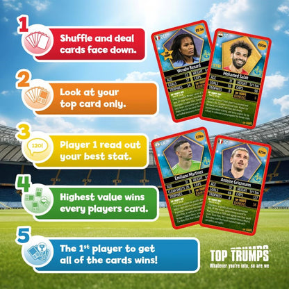 Top Trump World Football Stars Top 200 Pack 4