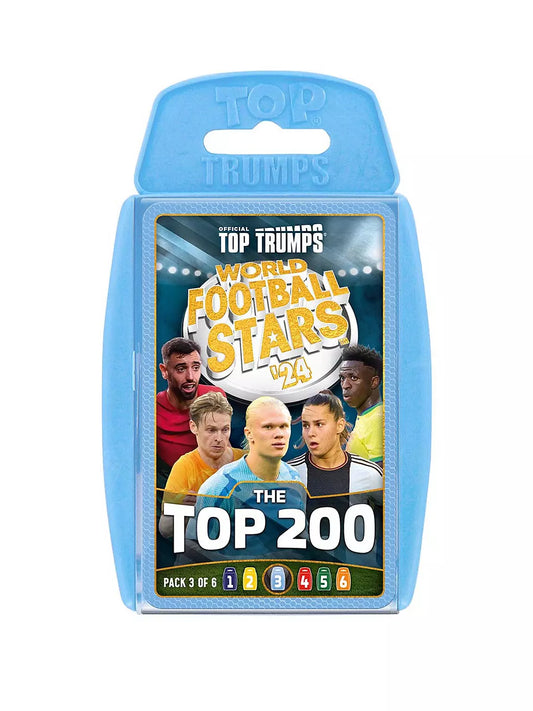 Top Trump World Football Stars Top 200 Pack No 3
