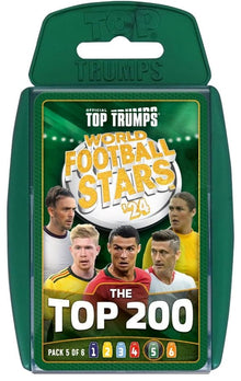 Top Trump World Football Stars Top 200 Pack 5