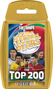 Top Trump World Football Stars Top 200 Pack No 6
