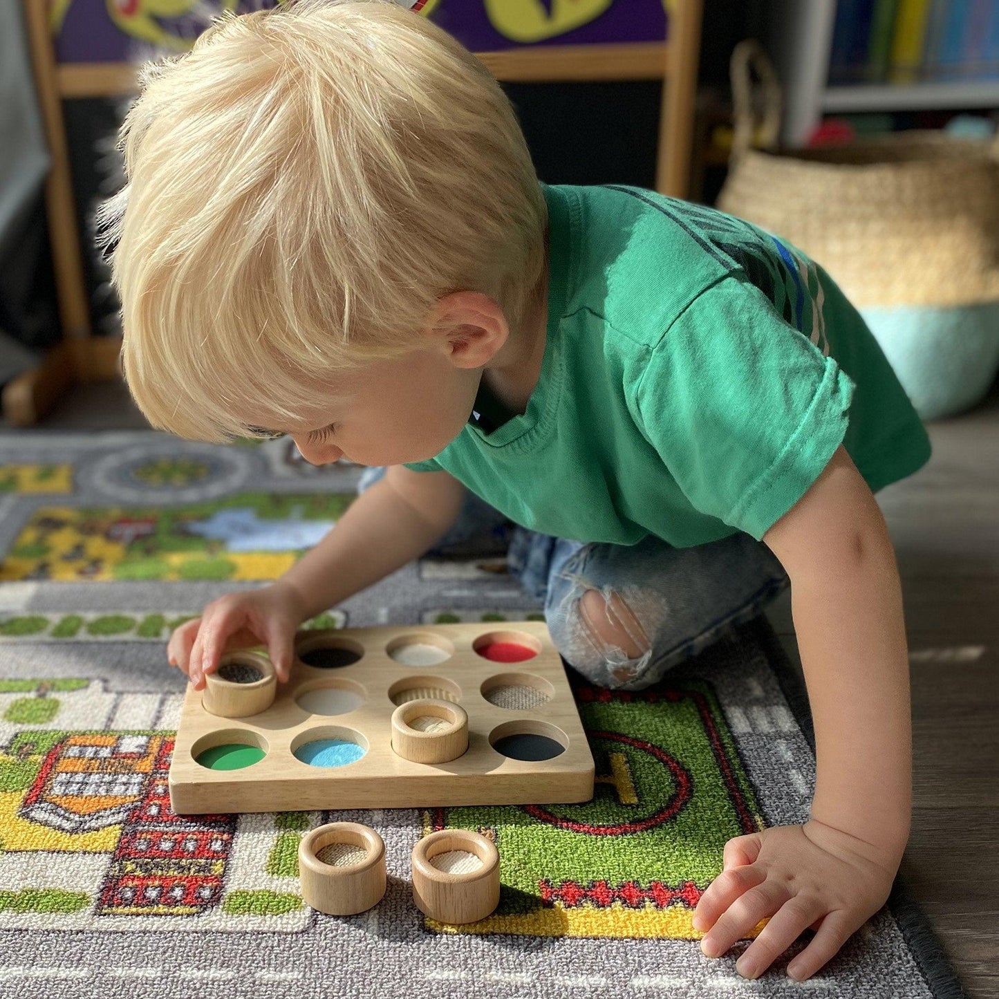 Touch & Match Sensory Board