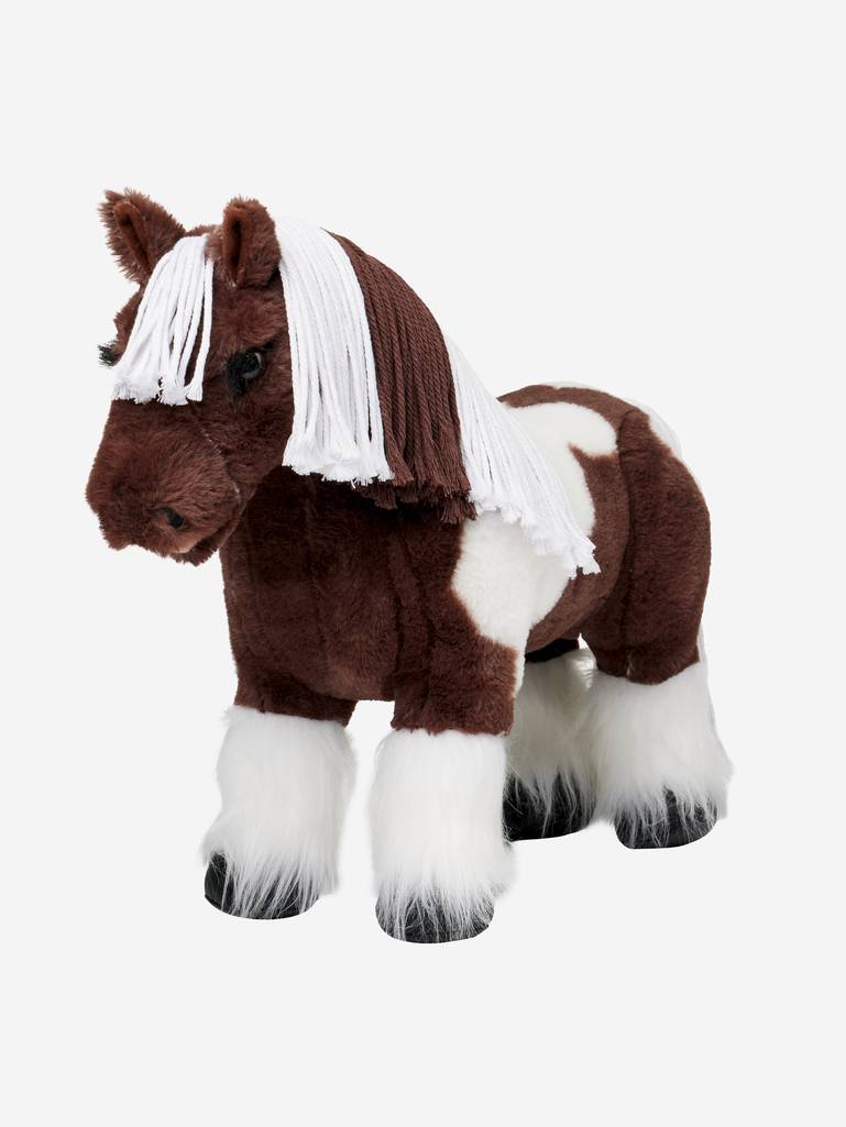 Le Mieux Toy Pony Dazzle Brown Piebald Plush Pony