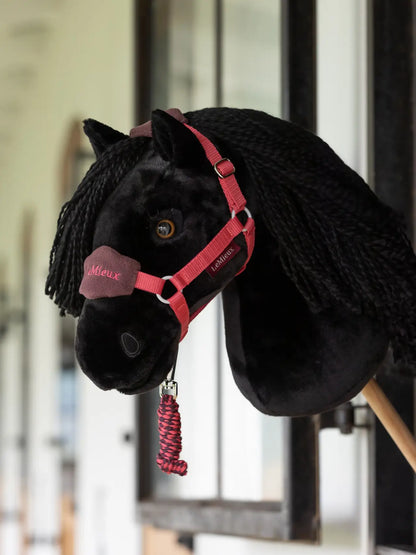 LeMieux Hobby Horse Vogue Cranberry Head Collar
