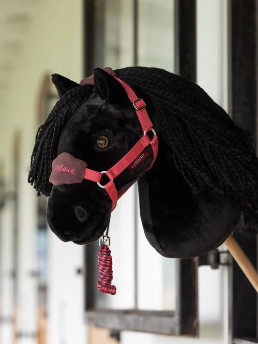LeMieux Hobby Horse Vogue Cranberry Head Collar