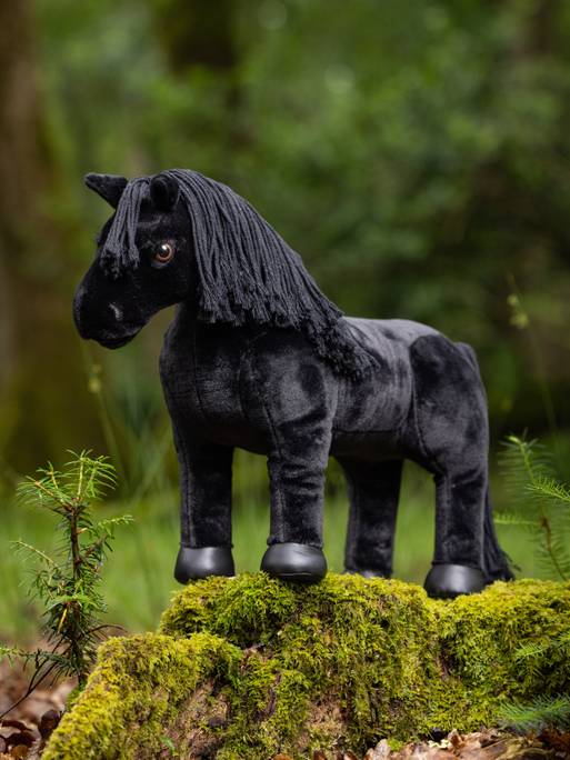 LeMieux Skye Plush Pony Black