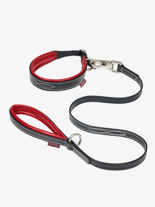 Le Mieux Toy Dog Collar & Lead Chilli Red