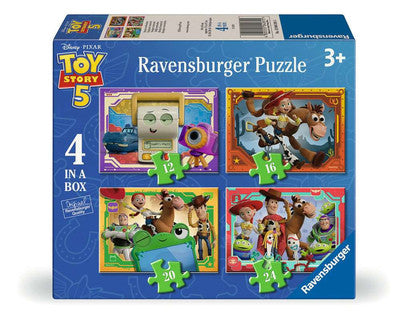 Ravensburger Toy Story 5 4 In A Box Jigsaw Puzzle