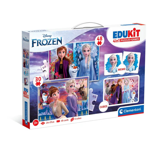 Edukit 4 in 1 Frozen Puzzle set