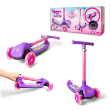Unicorn Light Up Folding Scooter