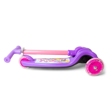 Unicorn Light Up Folding Scooter