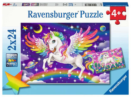 Unicorn & Pegasus 2 x 24 Piece