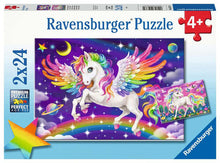 Unicorn & Pegasus 2 x 24 Piece