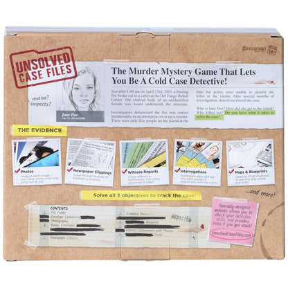 Unsolved Case Files Jane Doe