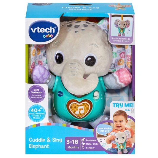 VTech Cuddle and Sing Elephant