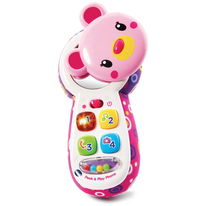 VTech Peek & Play Phone Pink
