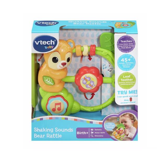 VTech Shaking Sounds Bear Rattle