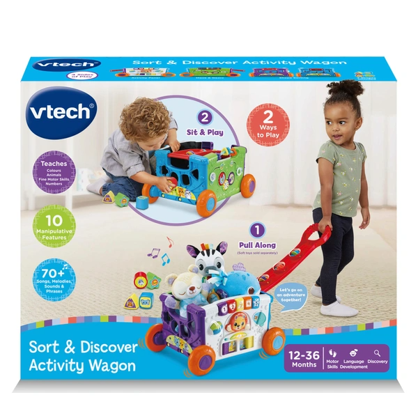 Vtech Pull N Learn Activity Wagon