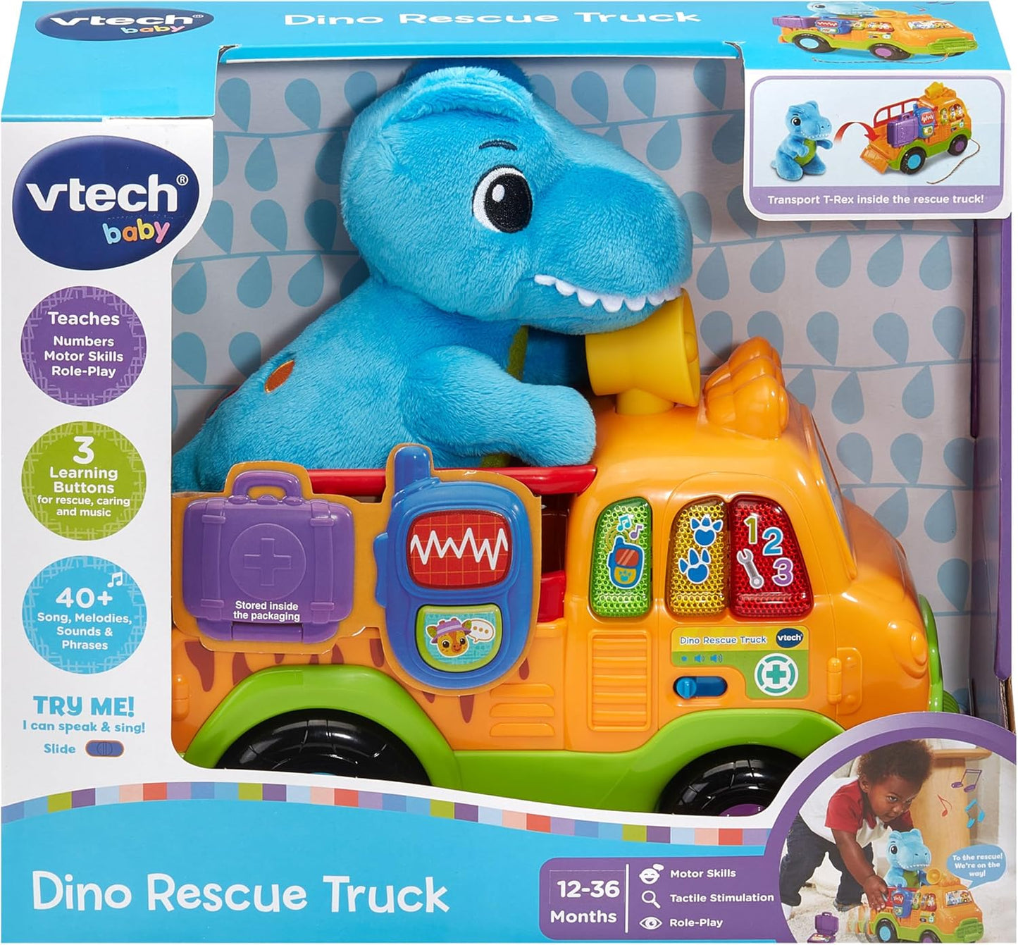 VTech Take Care T-Rex Truck