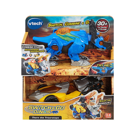 VTech Switch & Go Dinos Thorn The Triceratops