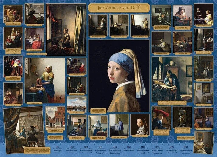Cobble Hill Vermeer 1000 Piece Jigsaw Puzzle