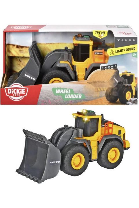 Dickie Volvo Wheel Loader Lights & Sounds