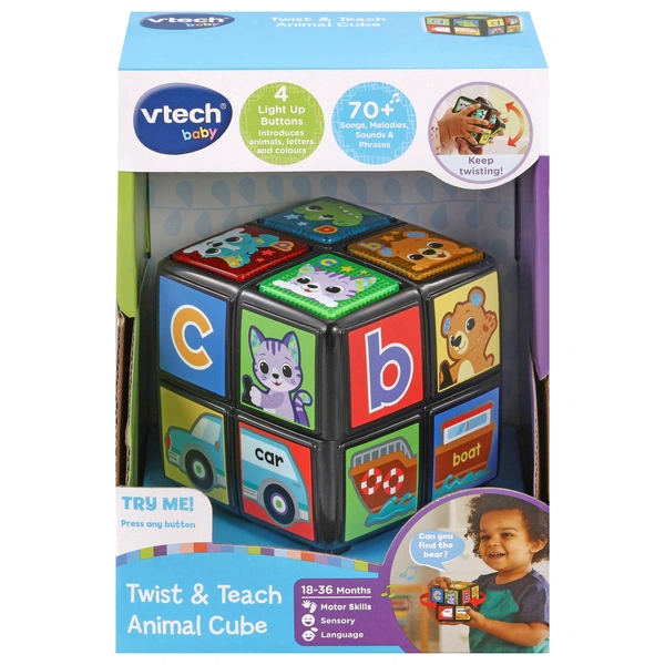 VTech Twist & Teach Animal Cube