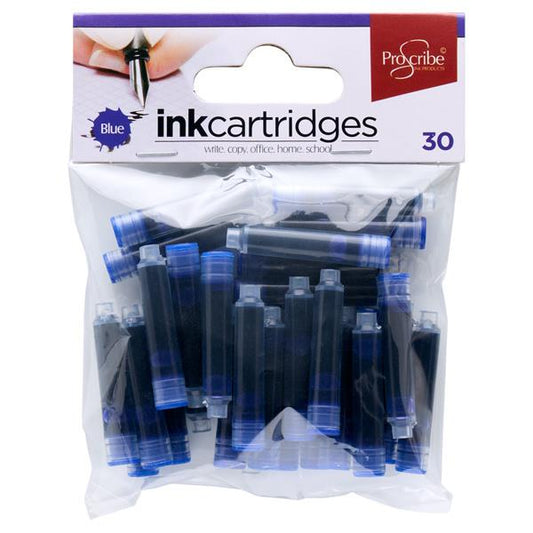 30pk Blue Ink Cartridges