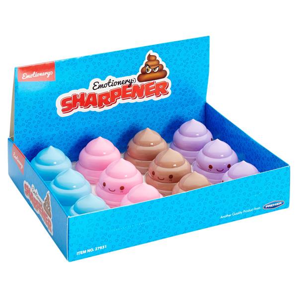 Emotionery Sharpener - Poop  Asst
